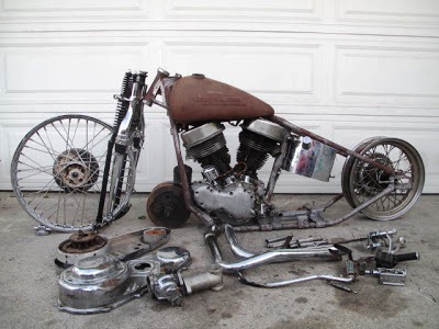 vintage motorcycle project for sale