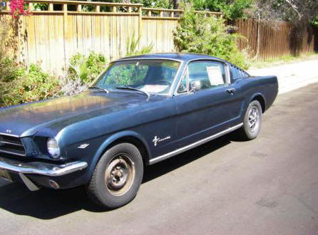 '65 Ford Fastback 289 Mustang For Sale